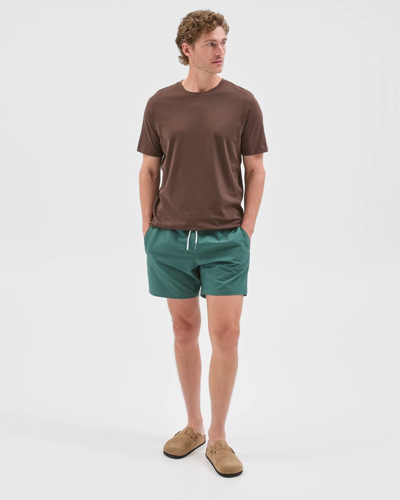 MONZ CART #7765 Swim Volley Shorts
