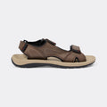 MONZ CART #7746 Men's Slingback Brown Sandals