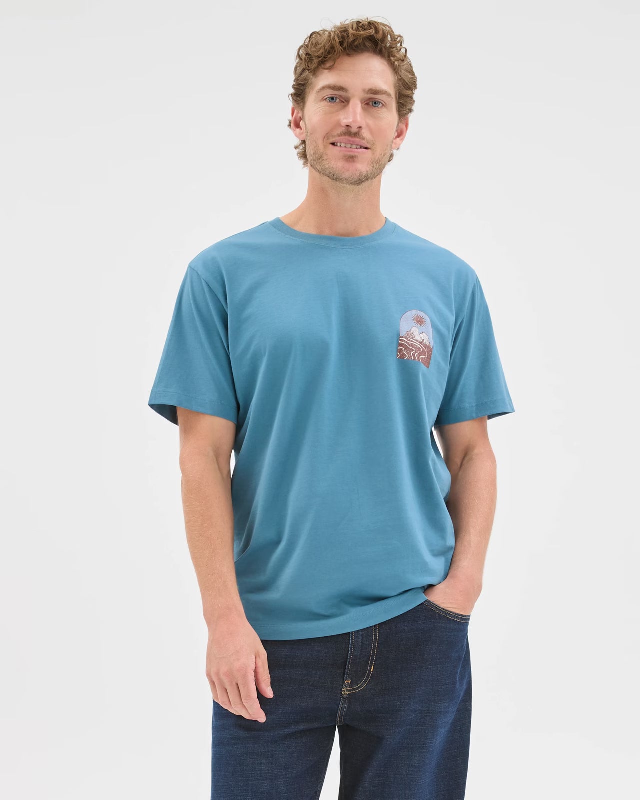 MONZ CART #7762 Cotton Graphic T-Shirt